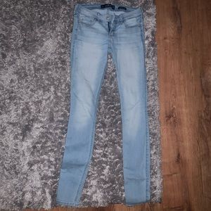 low rise super skinny jeans from hollister